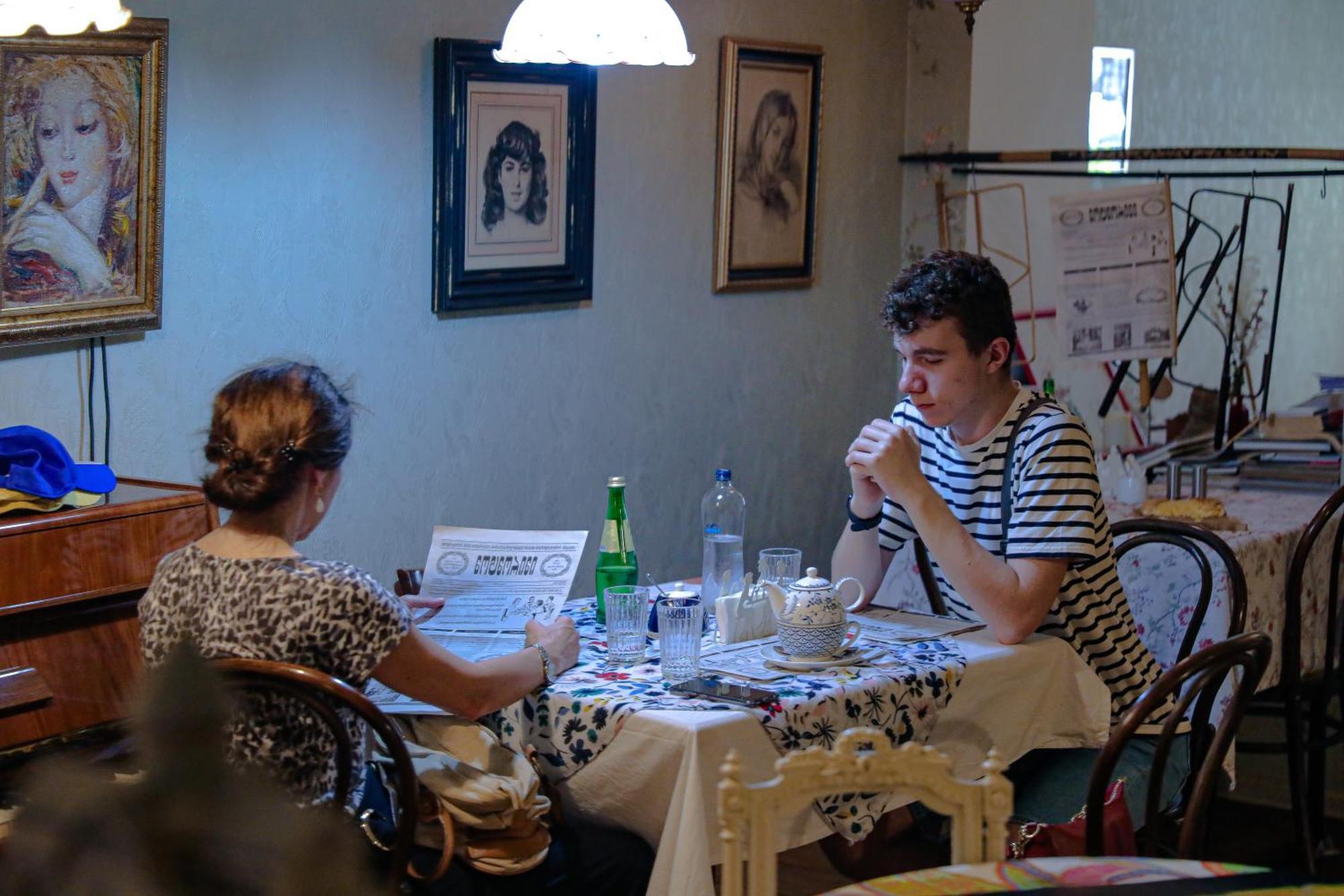 Tatin - Hotel & Cafe In Mtsʼkhetʼa Esterno foto